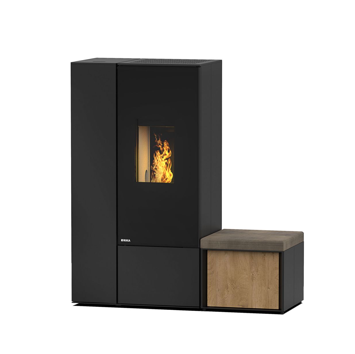 Poêle mixte RIKA CONNECT